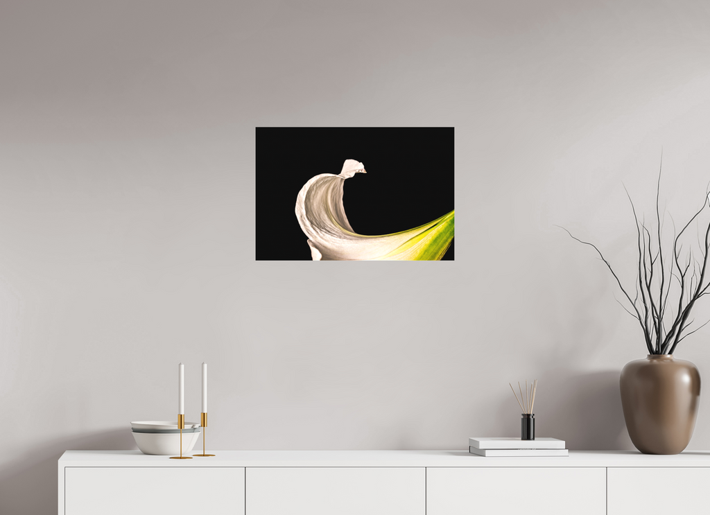 60 x 40 cm, Foto-Leinwand aus hochwertigem Textil, 40mm Freak Wave Flower