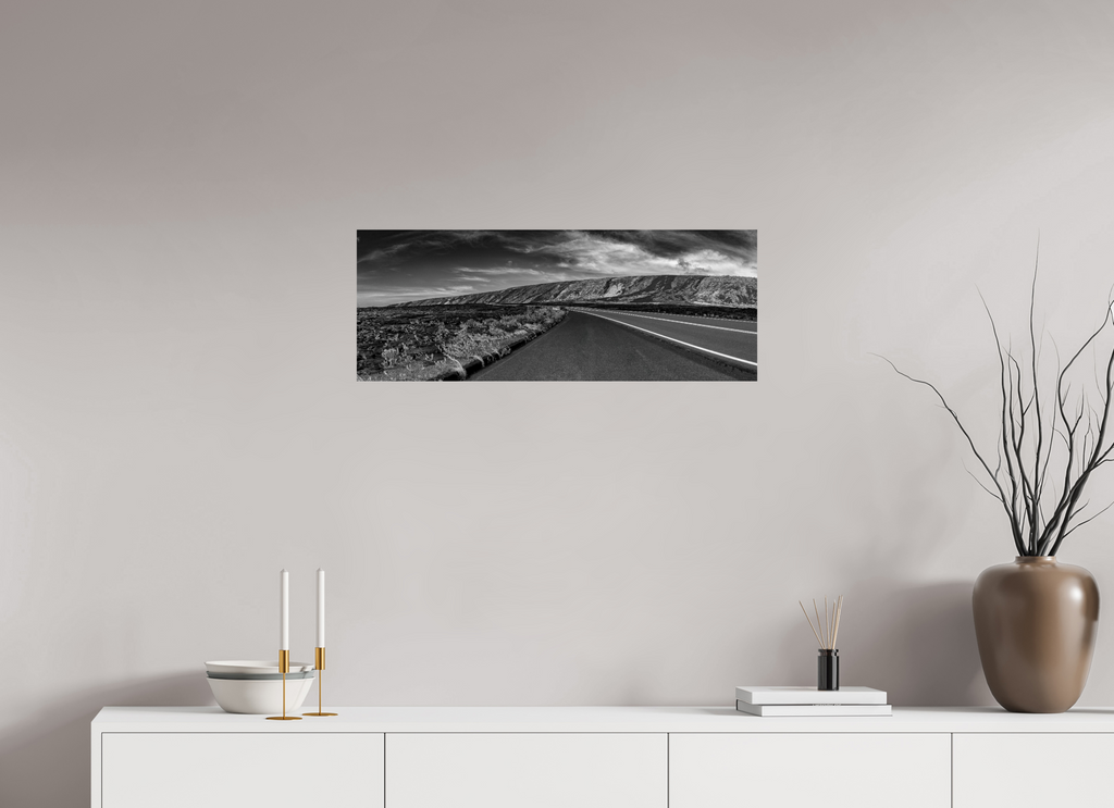 79,3 x 30 cm, ChromaLuxe HD Metal Print, mit Aufhängung Lava Curve