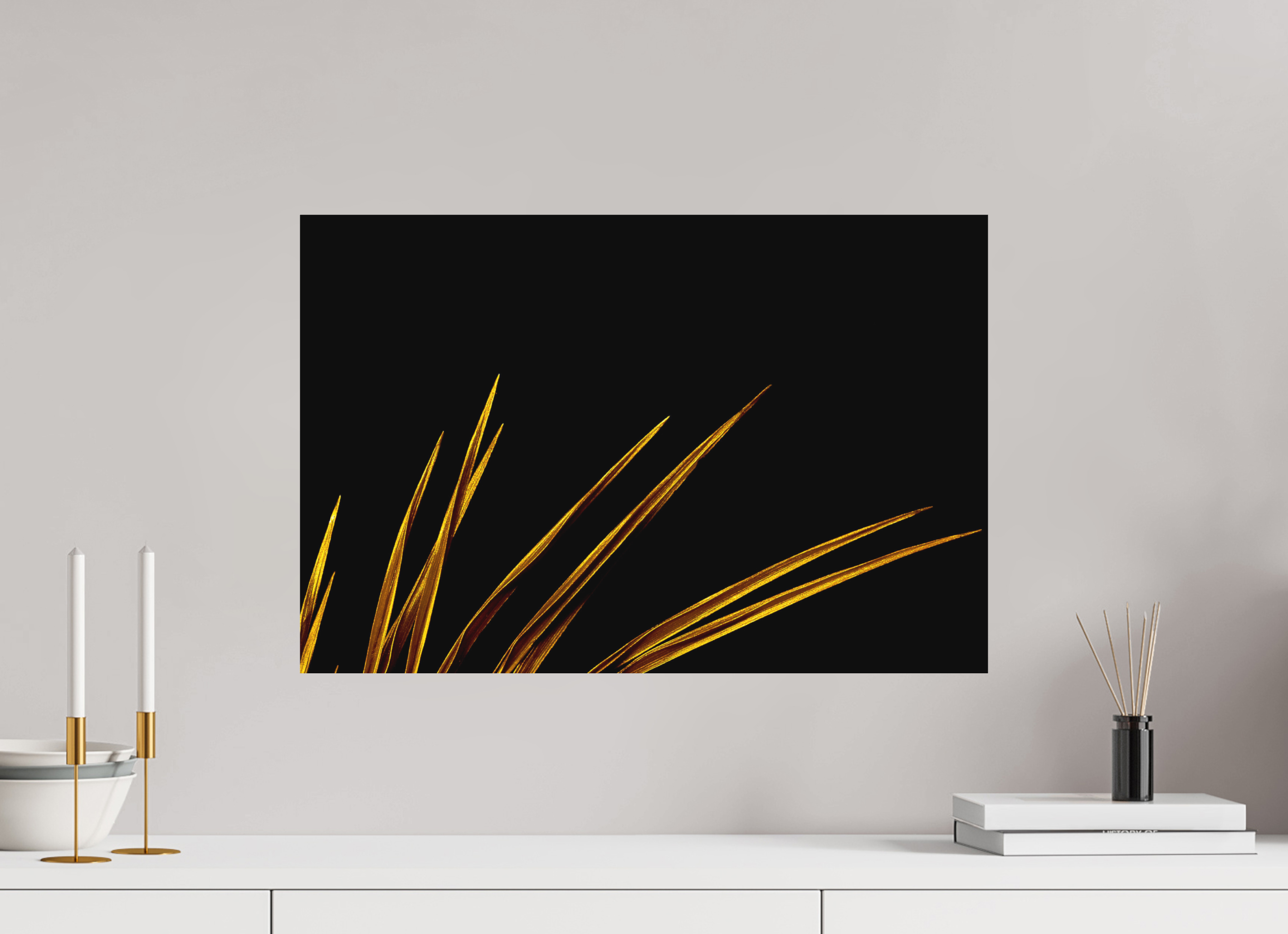 60 x 40 cm, Foto auf Forex, mit Aufhängung Golden Tips