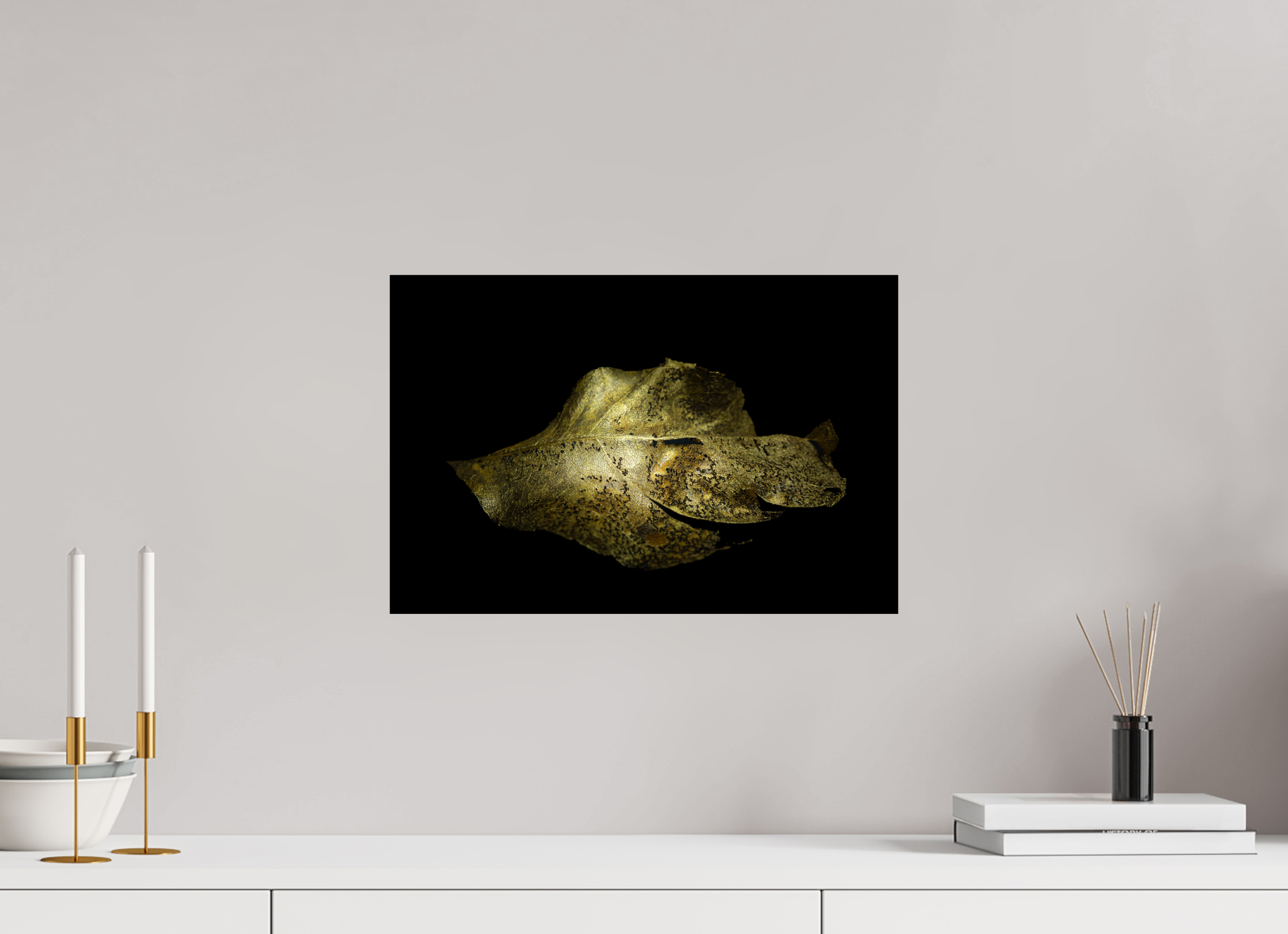 45 x 30 cm, Druck auf Hahnemühle FineArt Baryta Papier ohne Rahmen Golden Light Play - Fine Art