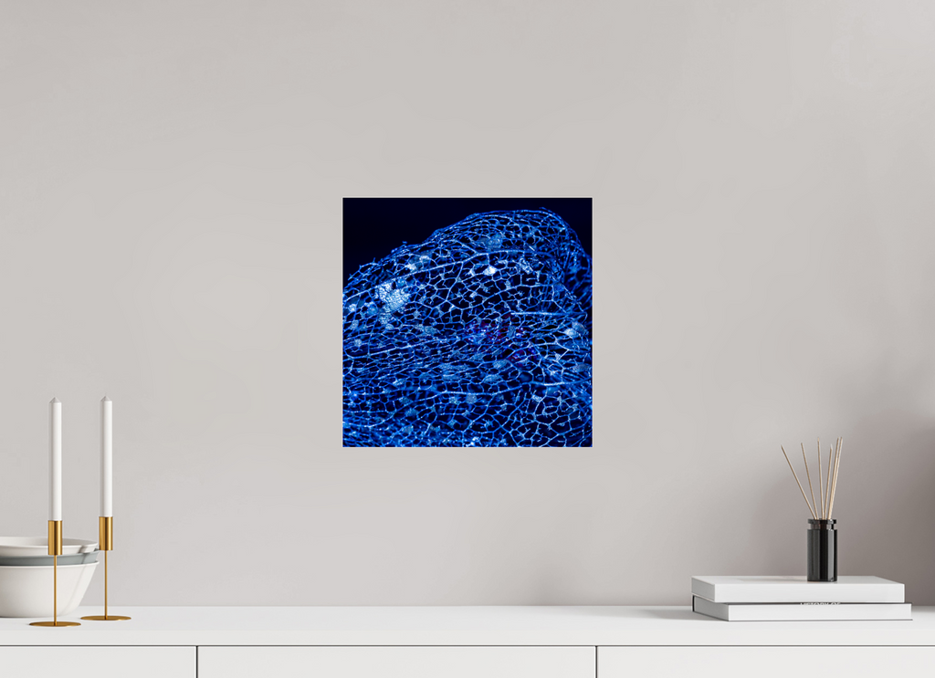 30 x 30 cm, Acrylglas Perle der Nacht Blau