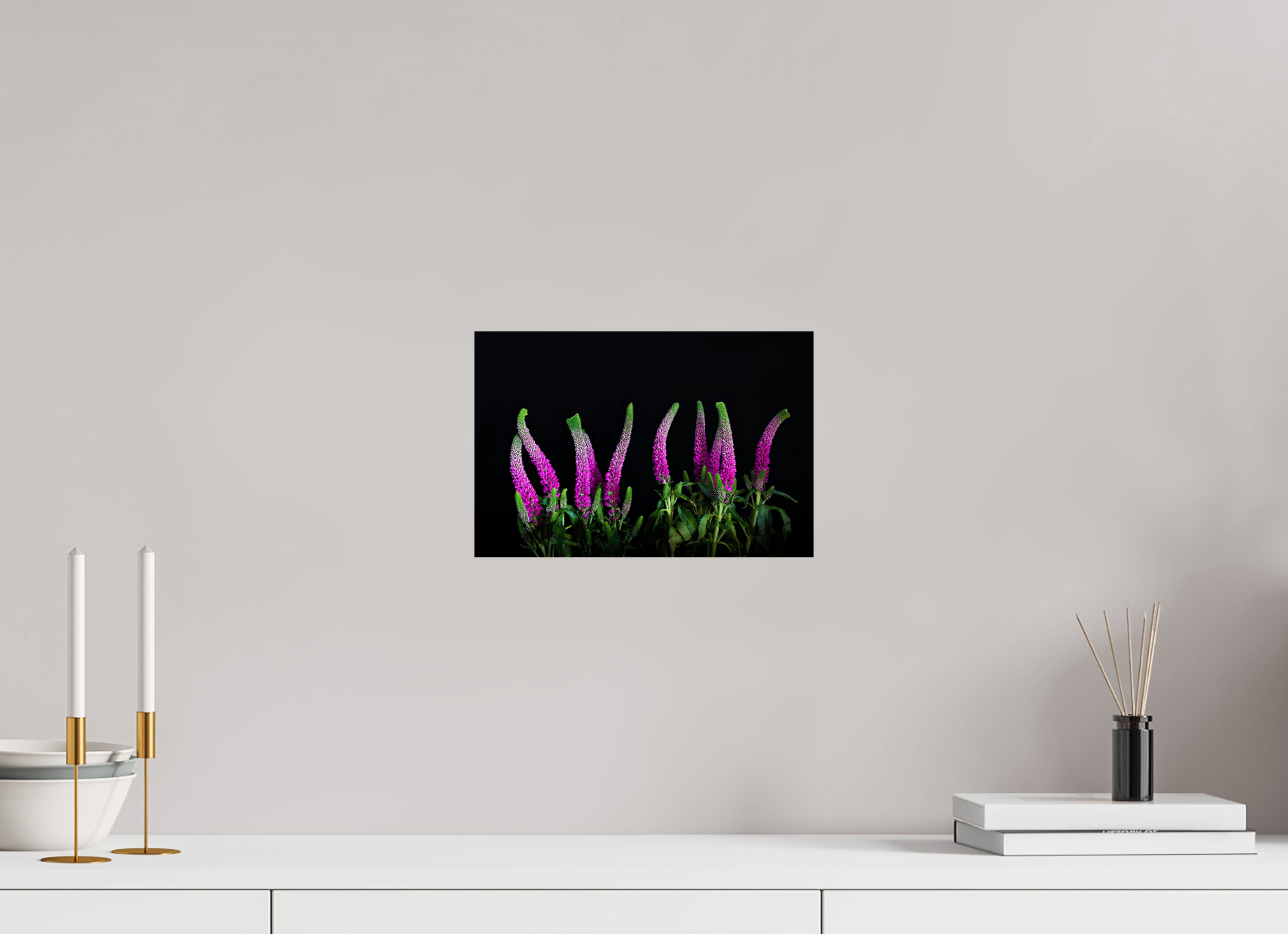30 x 20 cm, Druck auf Hahnemühle FineArt Baryta Papier ohne Rahmen Pink Worm Parade - Fine Art